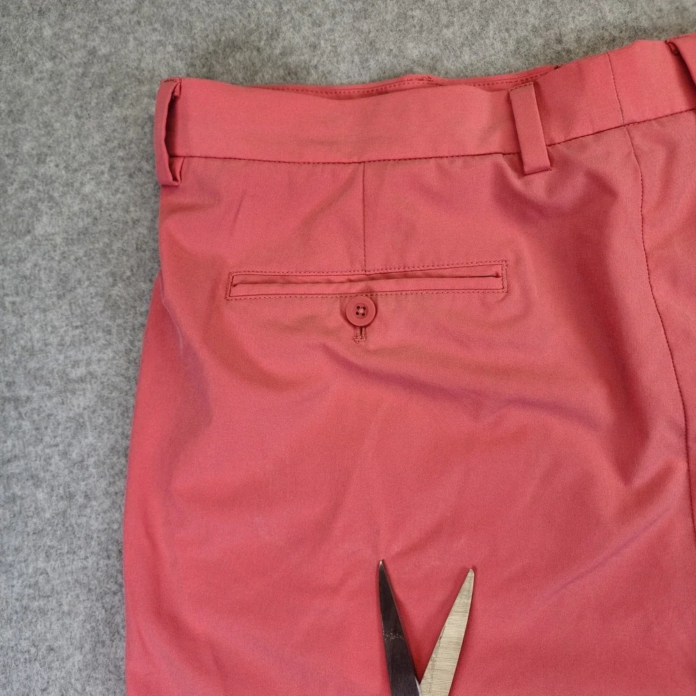 Vineyard Vines Performance Breaker Shorts Mens 38 Pink Stretch Chino
